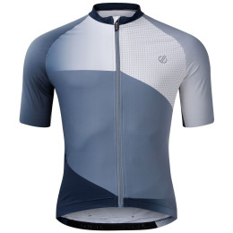 Maillot de ciclismo de hombre Dare 2b Lightning Short Sleeve Printed Jersey gris MercuGradPrt