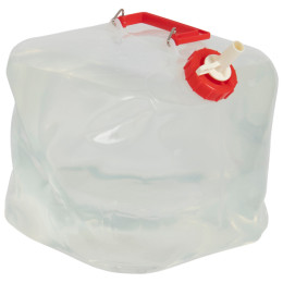 Bidón plegable Bo-Camp Jerrycan foldable Solid 20 l Transparent Transparent