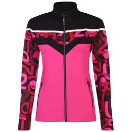 Sudadera de mujer Dare 2b RockerCoreStretch rosa Pure Pink Graffiti/Black