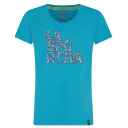 Camiseta de mujer La Sportiva Pattern T-Shirt W azul claro Topaz