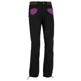 Pantalones de mujer E9 Onda Story Women's negro Blackboard