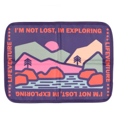 Esterilla para sentarse LifeVenture Sit Mat violeta Mountain