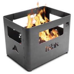 Pozo de fuego Höfats Beerbox negro Corten steel