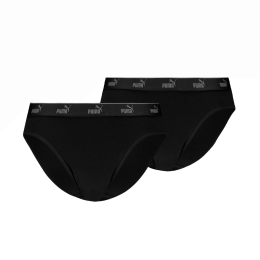 Bragas de mujer Puma Elements Cotton Briefs 2P