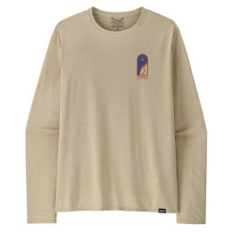 Camiseta de hombre Patagonia M's L/S Cap Cool Daily Graphic Shirt - Lands