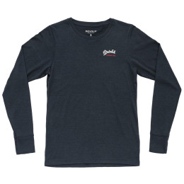 Camiseta funcional de mujer Devold Classic "Script" Ls Wmn negro INK