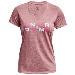 Camiseta de mujer Under Armour Tech Twist Graphic SSV rosa Pink Elixir / Pink Sugar / Rebel Pink