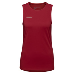 Camiseta sin mangas para mujer Mammut Selun Top Women rojo blood red