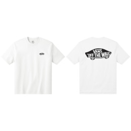 Camiseta de hombre Vans Double Standard SS Tee blanco/negro White/Black
