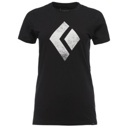 Camiseta de mujer Black Diamond Chalked Up Tee negro Black