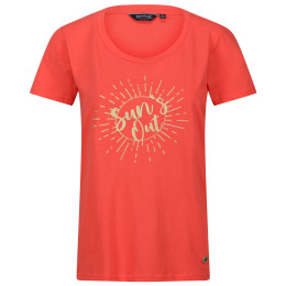 Camiseta de mujer Regatta Filandra VII rojo Peach Bloom