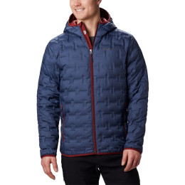 Chaqueta de hombre Columbia Delta Ridge Down Hdd Jacket azul/rojo DarkMountain
