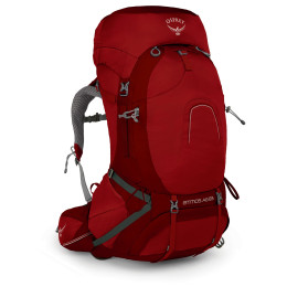 Mochila de senderismo Osprey Atmos AG 65 (2021) rojo RigbyRed