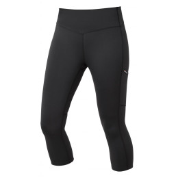 Mallas de tres cuartos para mujer Montane Womens Ineo Lite Capri Pants negro black