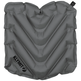 Cojín hinchable Klymit V Seat gris