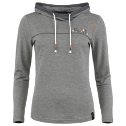 Camiseta funcional de mujer Chillaz Gilfert gris Anthrazit Melange