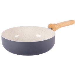 Sartén Bo-Camp Sauté pan Quayside Ø24 gris/marrón Grijs