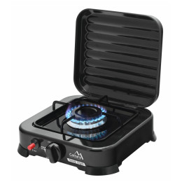 Hornillo de gas Cattara Traveler Family Single negro black