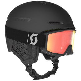 Juego de casco y gafas Scott Track a brýle Factor Pro negro black