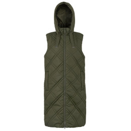 Chaleco de mujer Regatta Rurietta Longer Length verde Dark Khaki