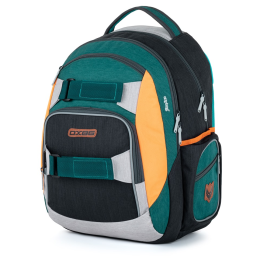 Mochila Oxybag OXY Style verde/negro forest
