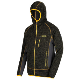 Sudadera de hombre Regatta Cartersville V negro Dkkhak/Slgry