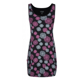 Camiseta sin mangas para mujer Loap Adelka negro/rosa TapShoePinkAllover