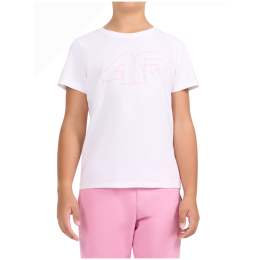 Camiseta para niños 4F Tshirt F3602 White blanco White