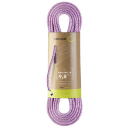 Cuerda Edelrid Birdlime 1R 9,8 mm 80 m rosa pink-royal
