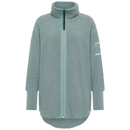 Sudadera de mujer Didriksons Sally Wns Fz 2 azul claro Factory Blue