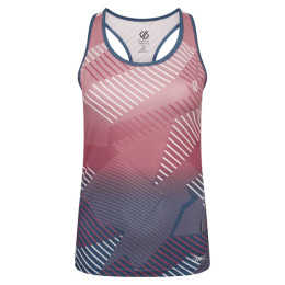 Camiseta sin mangas de ciclismo para mujer Dare 2b AEP Prompt Vest rosa/azul PwdrPnkEmpow