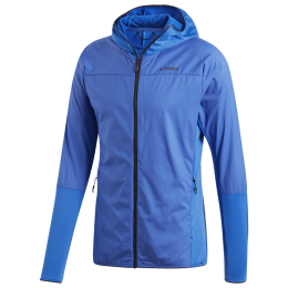 Chaqueta de hombre Adidas Skyclimb Fl Jkt azul Shamlu/Blubea