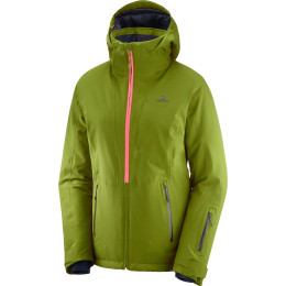 Chaqueta de mujer Salomon Stormrace Jkt W verde Avocado