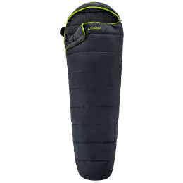 Saco de dormir Loap Dauhali negro/verde