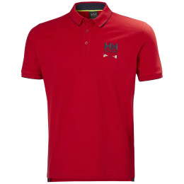 Camiseta de hombre Helly Hansen Skagerrak Polo rojo 162 Red