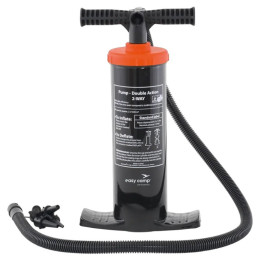Hinchador manual Easy Camp Double Action Pump negro