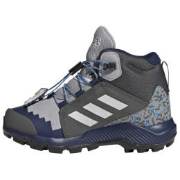 Calzado para niños Adidas Terrex Mid Gtx Minecraft gris Glogry/Greone/Grefiv
