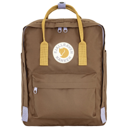 Mochila Fjällräven Kånken Koncept beige Khaki Dust-Kantarell