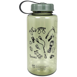 Botella Warg Gear Tritan Wide 1 L verde green