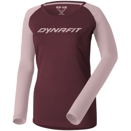 Camiseta de mujer Dynafit 24/7 W L/S Tee rosa Violet