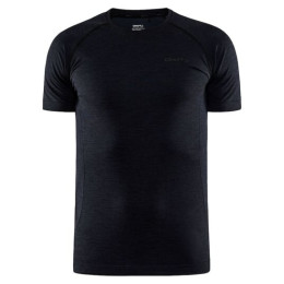 Camiseta funcional de hombre Craft Core Dry Active Comfort SS negro Black