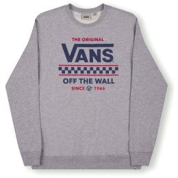 Sudadera de hombre Vans Stackton Crew gris Grey Hthr