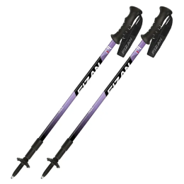 Bastones de senderismo Fizan Trek violeta Violet