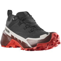 Calzado de senderismo para hombre Salomon Cross Hike 2 Gore-Tex negro/rojo Black / Bitter Chocolate / Fiery Red