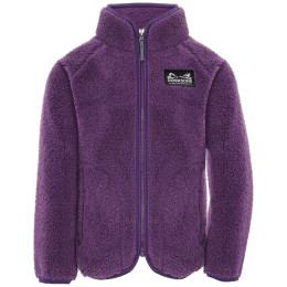 Sudadera para niños Didriksons Gibbs Kids Fullzip 2 Northen Purple violeta Northen Purple
