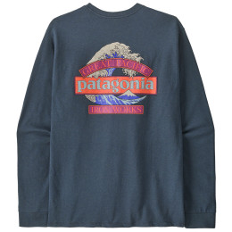 Camiseta de hombre Patagonia Long-Sleeved Great Waves Responsibili-Tee