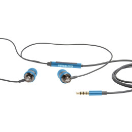Auriculares Outdoor Tech Minnow s mikrofonem azul Blue