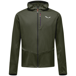 Sudadera funcional de hombre Salewa Pedroc Pl 3 Hd Jacket M verde dark olive