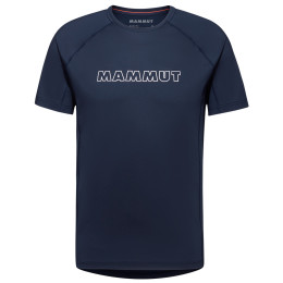 Camiseta de hombre Mammut Selun FL T-Shirt Men Logo azul Deep Ice