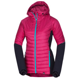 Chaqueta de invierno para mujer Northfinder Phyllis rojo/negro 577cherryblack